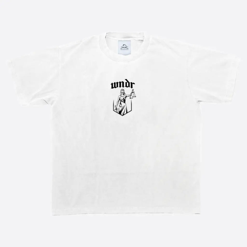 Lady Justice MNML - s / white - tshirts